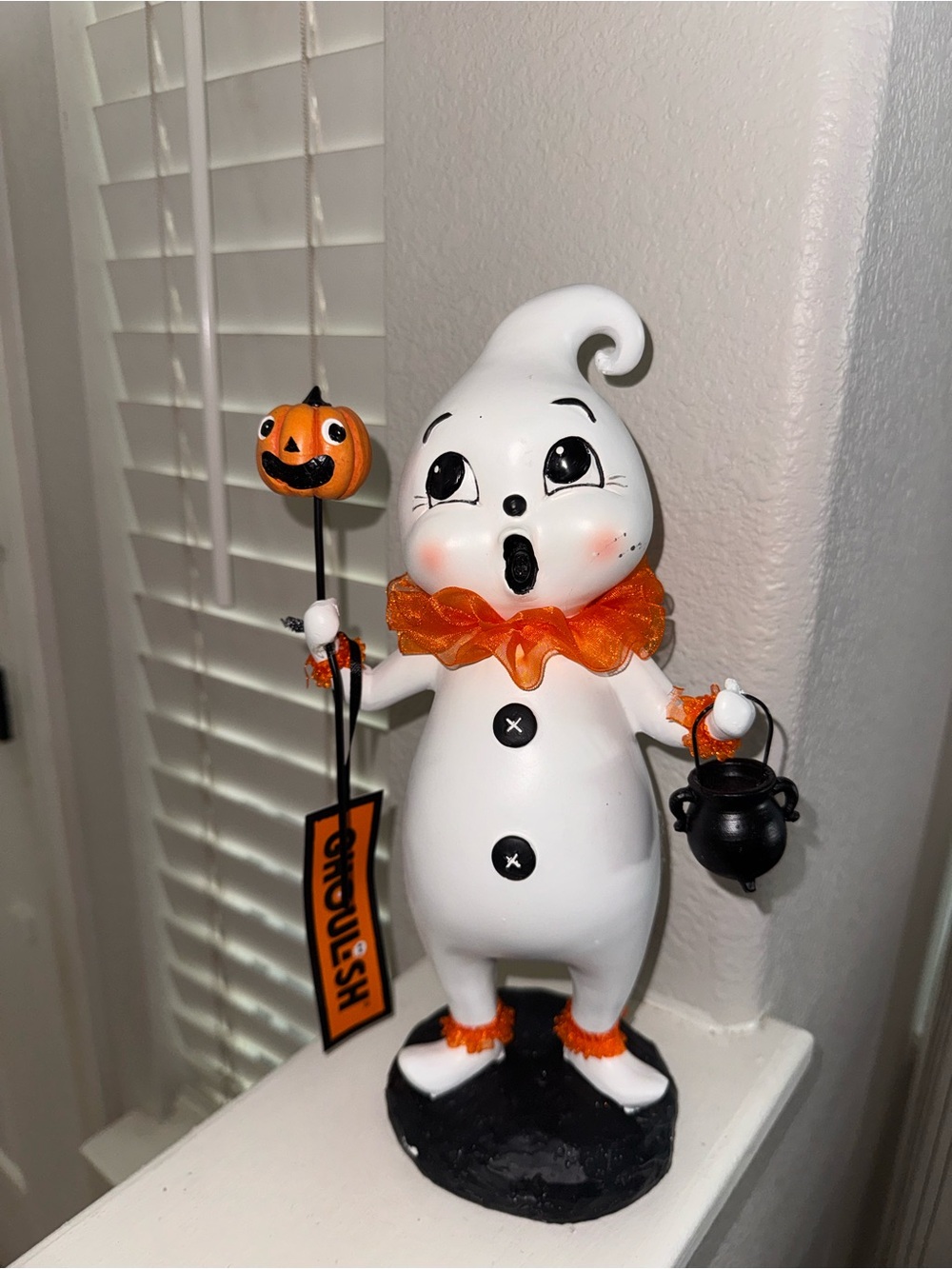 Vintage Ghoulish Ghost Figurine